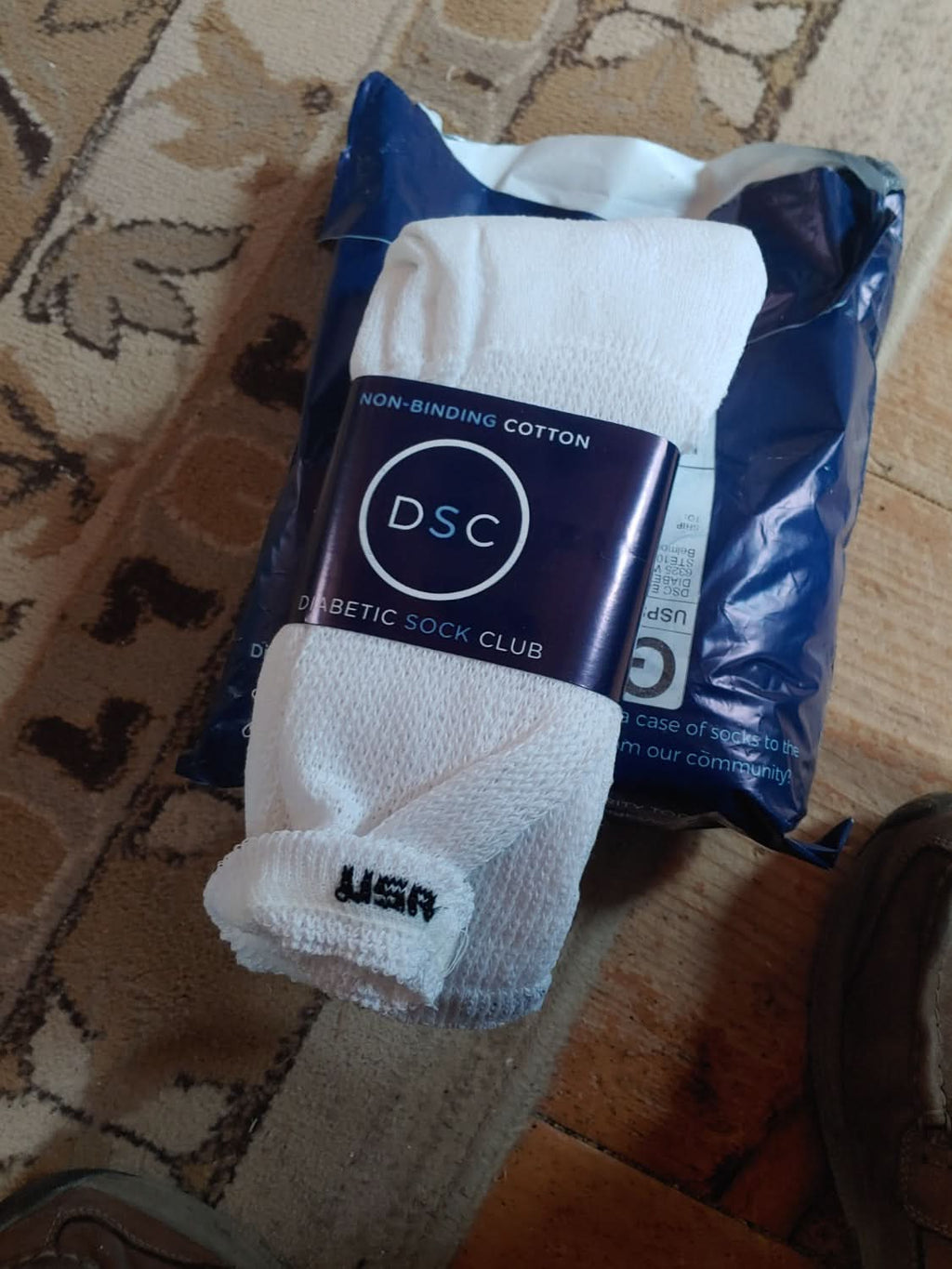 Women's Cotton Diabetic Crew Socks (6 Pair) - P's One-Stop Shop 