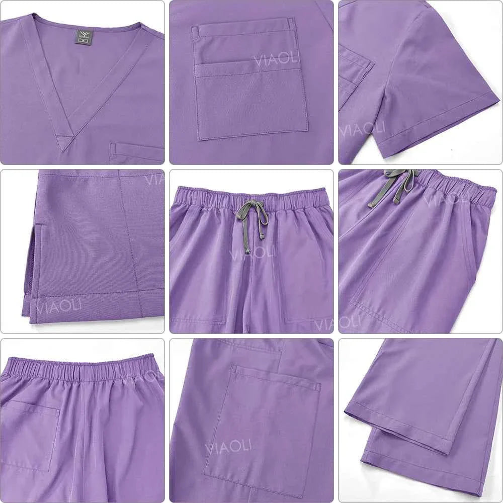 Women's Medical Scrub Uniform Set - P's One-Stop Shop 