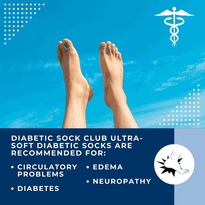 Women's Ultra-Soft Upper Calf Diabetic Socks (4 Pair) - P's One-Stop Shop 