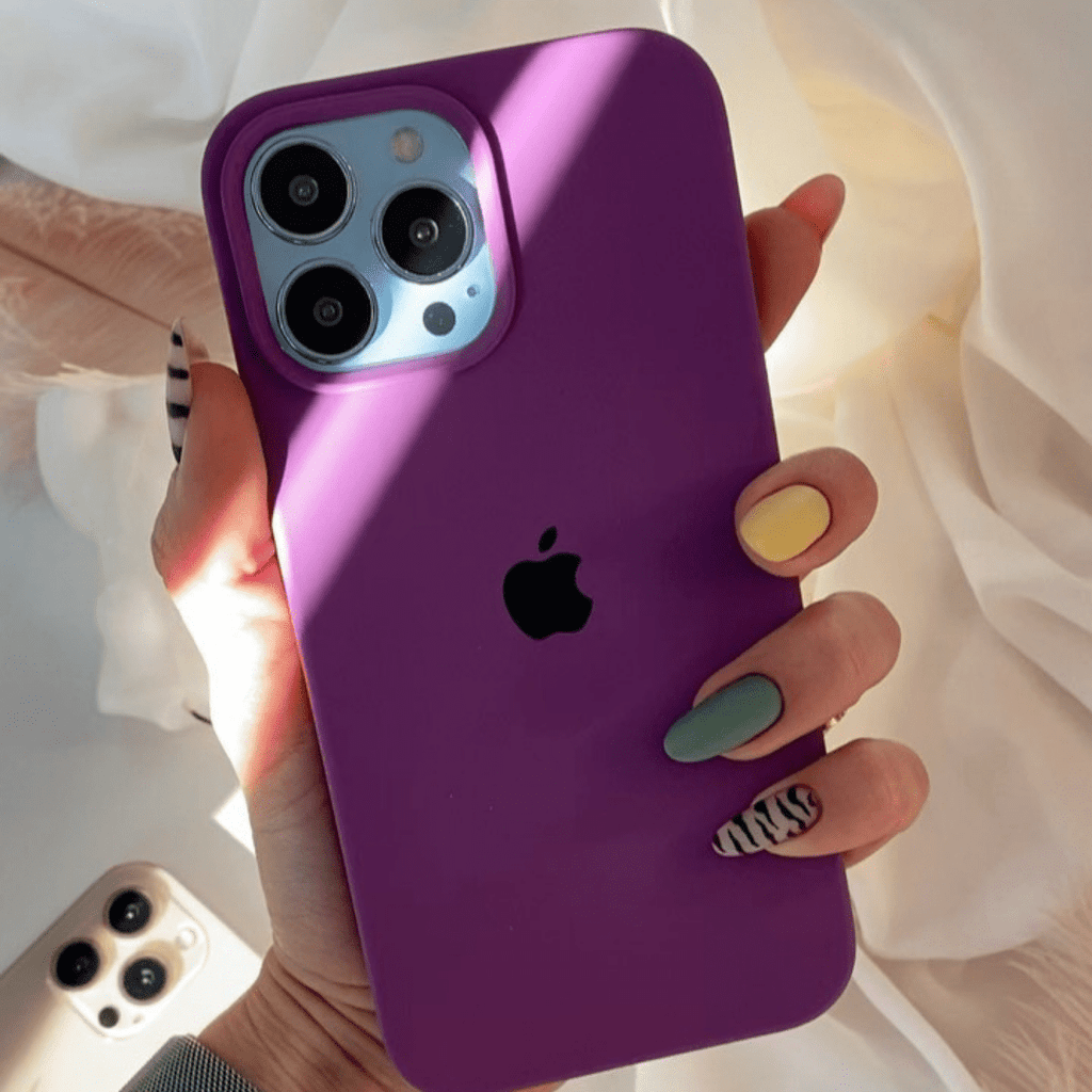 iPhone Silicone Case (Eggplant) - P's One-Stop Shop 