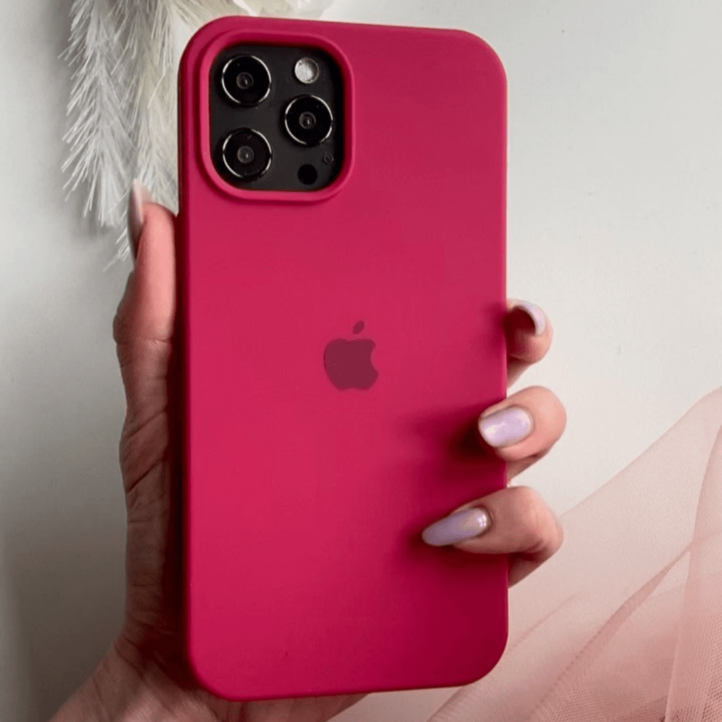 iPhone Silicone Case (Rose Red) - P's One-Stop Shop 