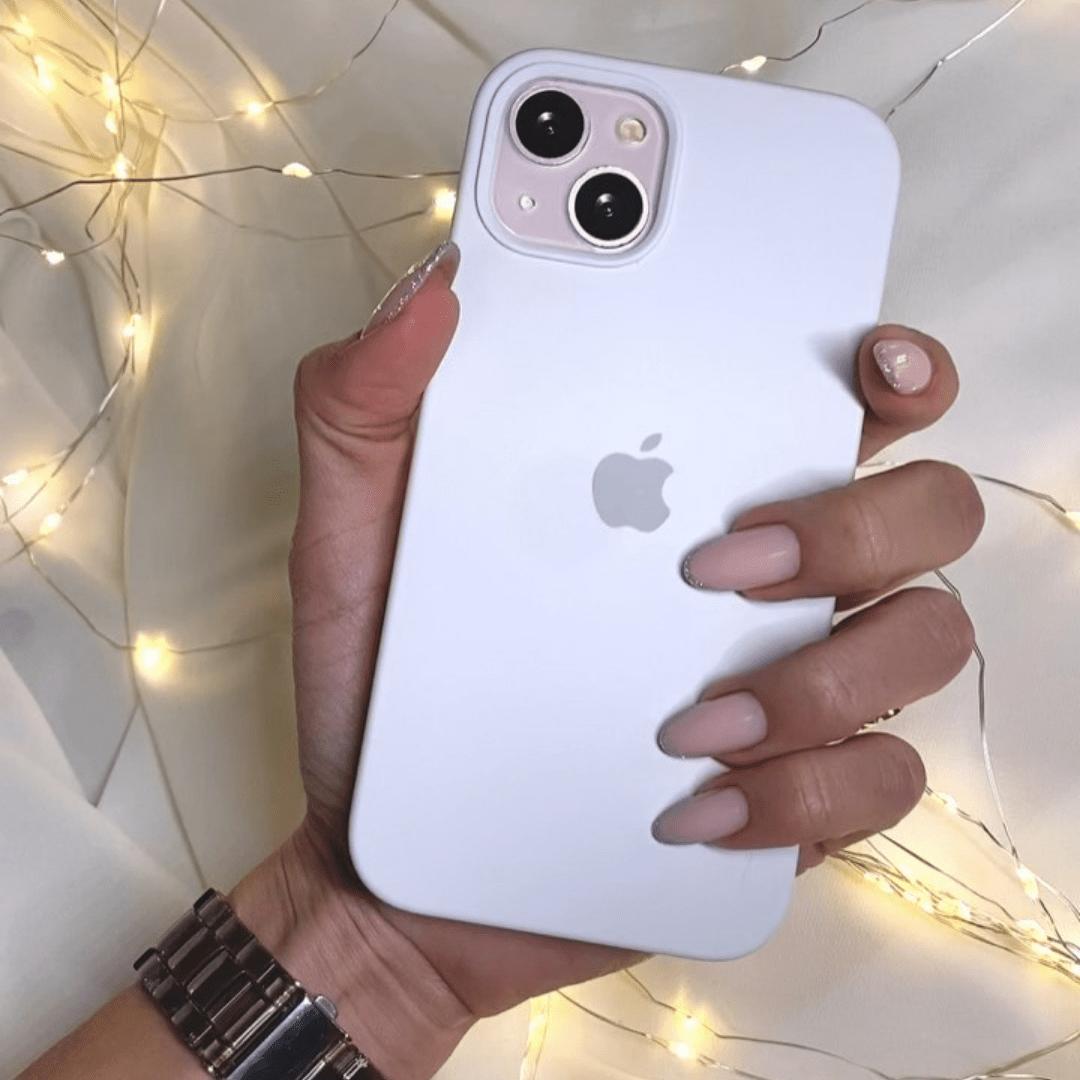 iPhone Silicone Case (White) - P's One-Stop Shop 