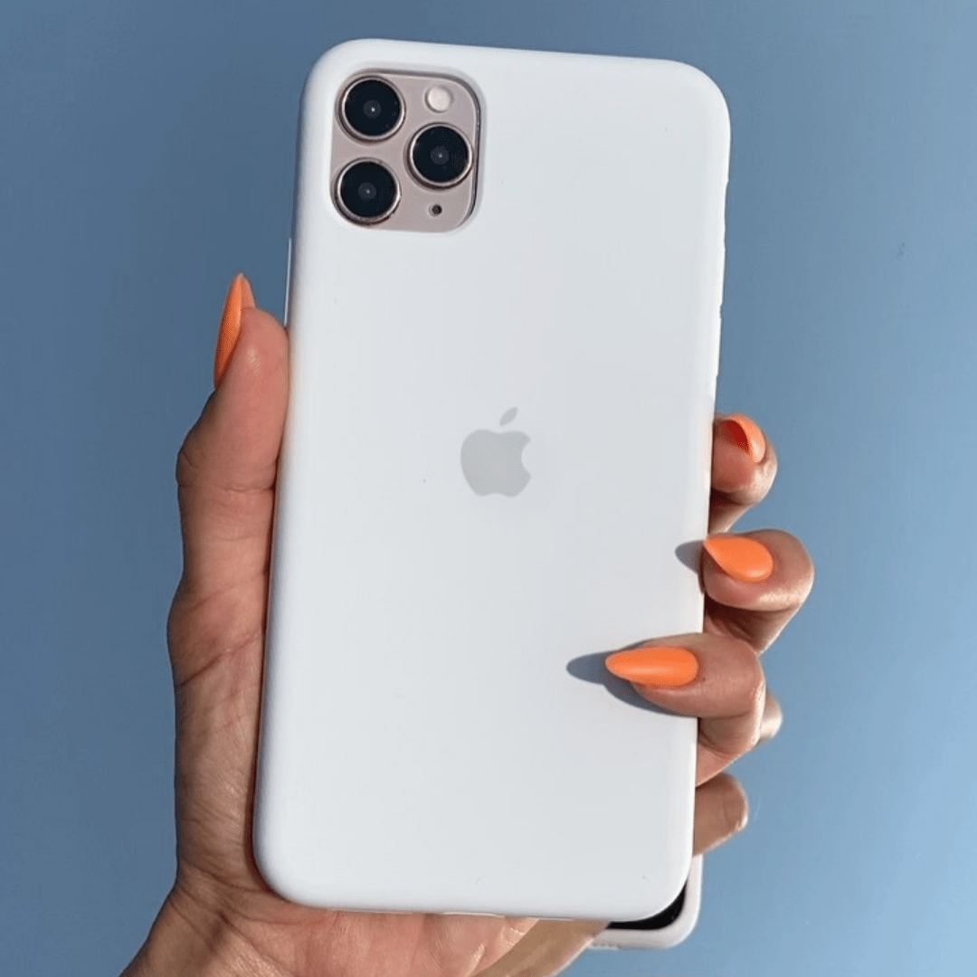 iPhone Silicone Case (White) - P's One-Stop Shop 